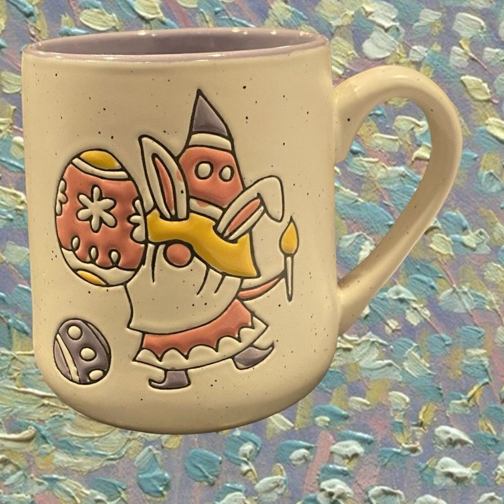 Carrot Patch Cottage XL Easter Egg Gonk Gnome Pastel Mug